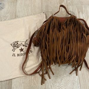 IL Bisonte Duffel/Backpack, brand new w/ tags and dust bag